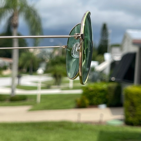 JUICY COUTURE Tony Sunglasses In Shiny Gold-Green 58-17-145 Unisex - Picture 9 of 12